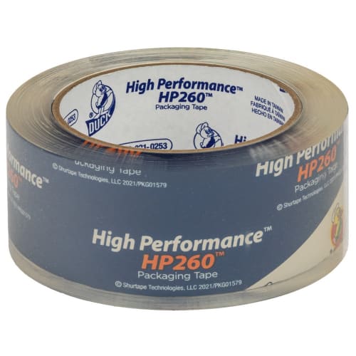 Duck HP260 Packaging Tape 1.88" x 60 yds, Clear